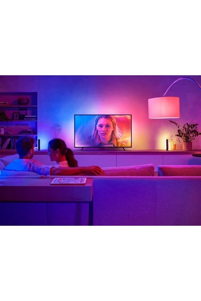 Philips Hue Lightstrip Gradient Tv 75"inç Akıllı Led Şerit Aydınlatma + Süpriz Hediye - 6