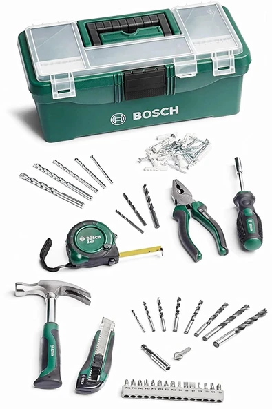 Black&Decker Black & Decker Ld12sp Akülü Vidalama Matkap + Bosch 73 Parça Toolbox Aksesuar Seti - 3