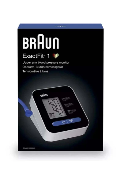 Braun Exactfit 1 Otomatik Üst Kol Tansiyon Aleti Bua5000
