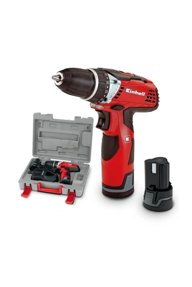 Einhell Yüksek Performans ve Dayanıklılık Çift Akülü Vidalama ve Matkap