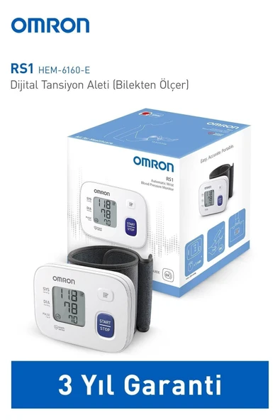 Omron Rs1 (hem-6160-e) Bilekten Ölçer Tansiyon Aleti - 5