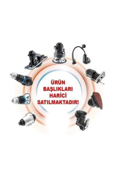 Black&Decker Mt218kb-qw 18v/1,5ah Li-ion Çift Akülü Vidalama Multievo - 8