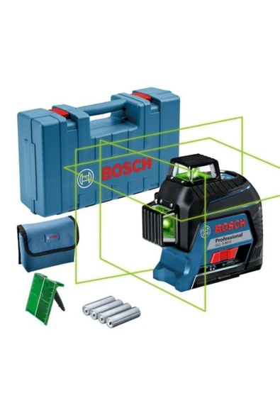 Bosch Gll 3-80 G Yeşil 360 Derece Lazer Terazi