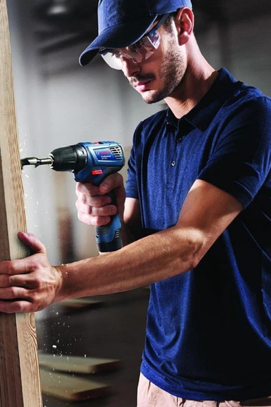 Bosch Gsr 120-lı Akülü Matkap+23 Prç Uç Seti - 7