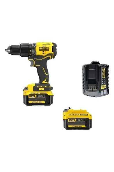 Stanley Fatmax SBD715B 18V 4.0 Ah Çift Akülü Darbeli Vidalama