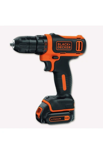 Black&Decker BDCDD12KB 10.8V 1.5 Ah Li-ion Çift Akülü Vidalama