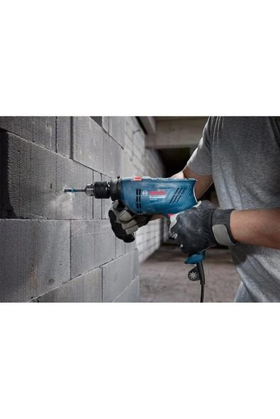 Bosch Gsb 600 100 Parça Aksesuarlı 600 Watt Profesyonel Darbeli Matkap Seti - 6