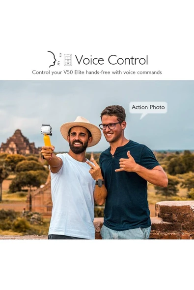 AKASO V50 Elite 4K60fps Aksiyon Kamerası  EIS ve Su Geçirmez - 4