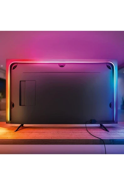 Philips Hue Lightstrip Gradient Tv 75"inç Akıllı Led Şerit Aydınlatma + Süpriz Hediye - 2