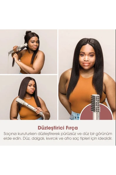 Shark Flexstyle 5-in-1 Air Saç Kurutma Ve Şekillendirme Sistemi+saklama Kutusu - Gri-bej - 5