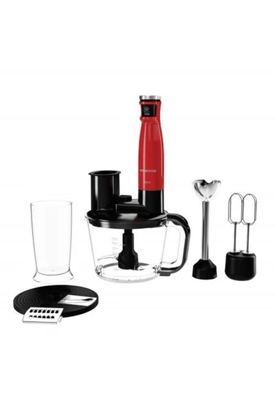Grundig Rhb 4050 K Kırmızı Rendeli Blender Seti