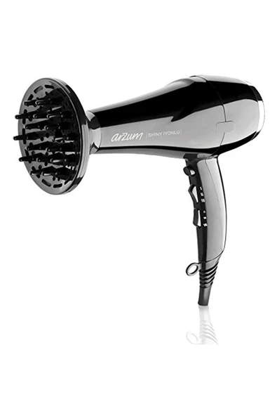 Arzum Ar5007 Shiny Iyonlu Saç Kurutma Makinesi Siyah - 2