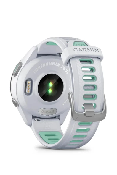 Garmin Forerunner 265S Beyaz Neo Tropic Silikon Kayış Akıllı Saat Uyumlu - 5