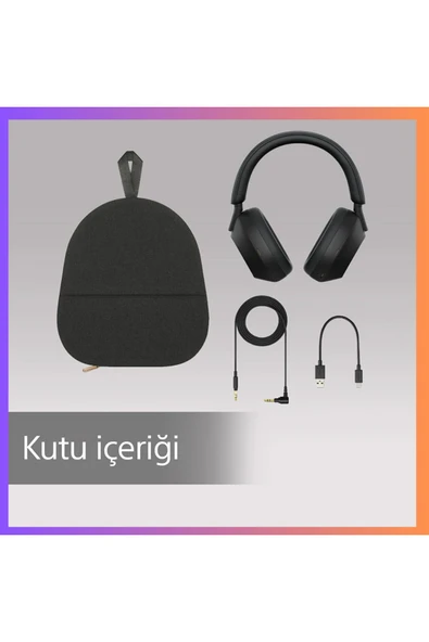 Sony BLUETOOTH Kablosuz Gürültü Engelleme (ANC)Özellikli Kulaklık-Gümüş - 7