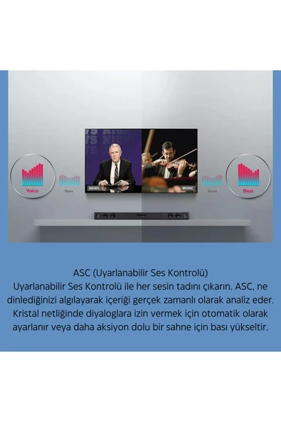 LG Dolby Digital ASC (Adaptif Ses Kontrolü) 2.1 Kanal 300 W Soundbar Uyumlu - 7