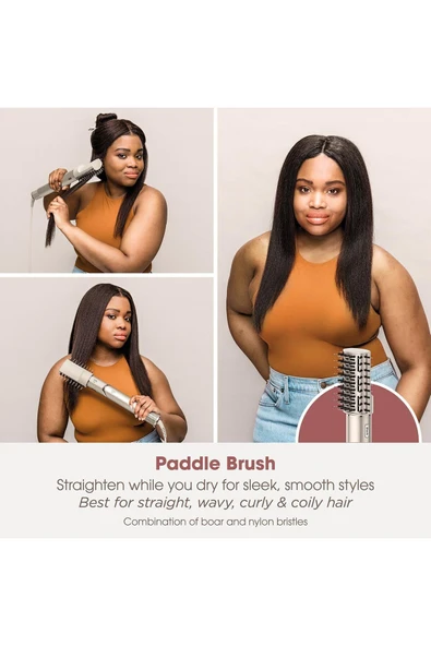 Shark FlexStyle 5-in-1 Air Styler & Hair Dryer with Storage Case - Stone HD440SLME - 4