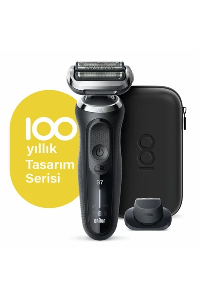 Braun Seri 7 N1200sx 100. Yıl Özel Max Serisi Autosence 360° Flex Şarjlı Tıraş Makinesi - 2