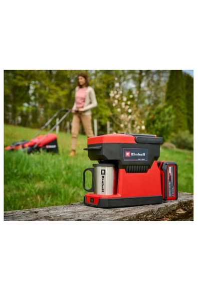 Einhell Solo Kablosuz Filtre Kahve Makinesi Ve Kahve Dolum Makinesi Ikisi Bir Arada( Aküsü Bizden Hediye) - 4