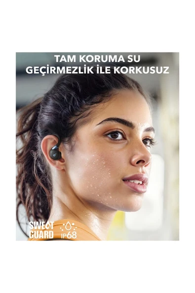 Anker Kancalı Kulak İçi Sporcu Kulaklıkları - Siyah -(Anker Türkiye Garantili) - 8