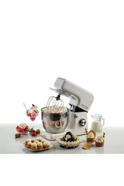 ARIETE Gourmet Profesyonel 7 Litre Mutfak Şefi Beyaz 1598/00 - 4