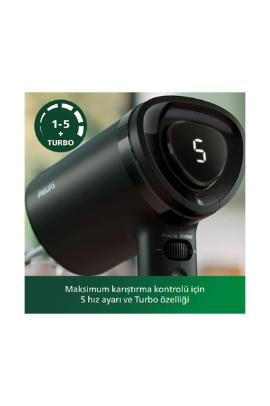 Philips 3'ü 1 Arada El Mikseri Siyah - 4