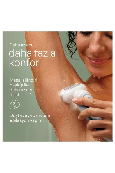 Braun Silk-Epil 9 9-241 Epilasyon Cihazı (Islak ve Kuru) - 6
