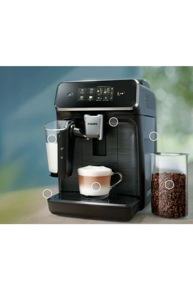 Philips Philips Emniyet Sistemli 2300 Serisi Tam Otomatik Espresso  Makinesi - 6