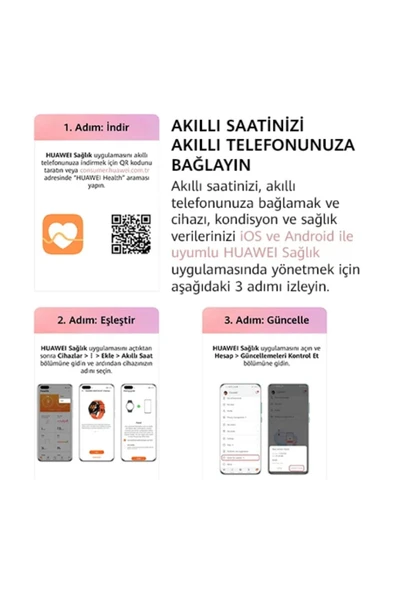 Huawei HW55020BGU GT4 Akıllı Saat - 6