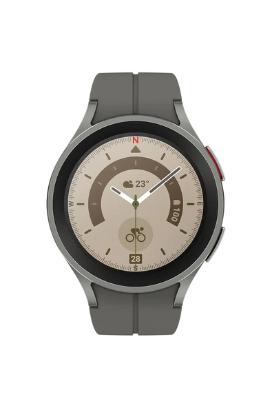 Samsung Sm-r920nztatur Galaxy Watch5 Pro 45 Mm Gray Titanium Akıllı Saat