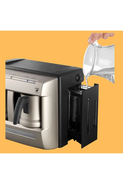 Grundig 4 Fincan kapasiteli Türk Kahve Makinesi Cream Gold - 4