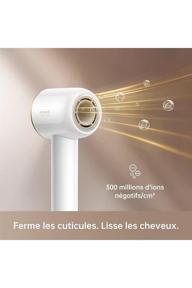Dreame Hair Glory Saç Kurutma Makinesi, Çabuk Kuruyan, 110.000 Rpm Yüksek Hızlı Motor, 70m - 5