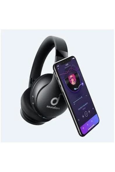 Soundcore Anker Soundcore Life Q10i Kablosuz Bluetooth 5.0 Kulaklık - 60 Saate Varan Çalma Süresi - Siyah - A3 - 2