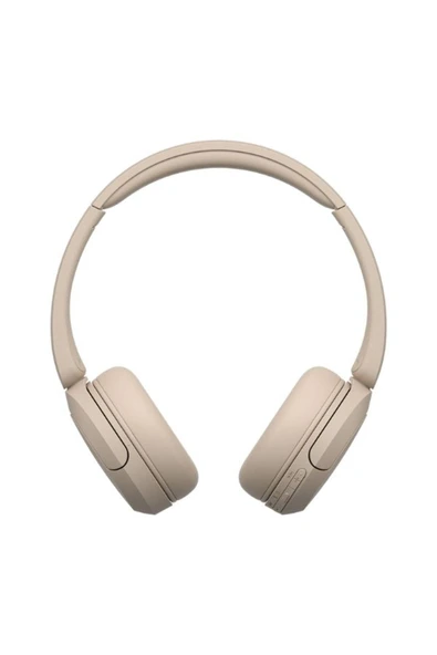Sony WH-CH520 Kablosuz Kulaklıklar | 50 Saat Pil Ömrü ve Hızlı Şarj | DSEE Teknolojisi | Bej - 2