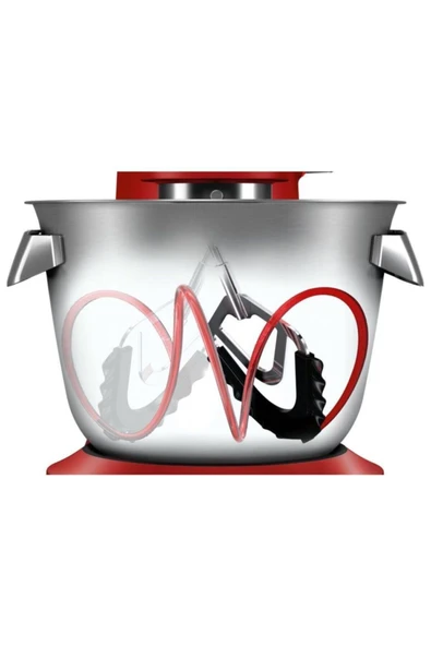 Bosch Blender Seti MUM9A66R00 1600 W 5.5 l Mutfak Şefi Kırmızı 081Hseri - 4