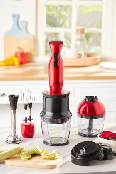 Karaca Pro Spiral Mutfak Robotu Red Gold 1500 W