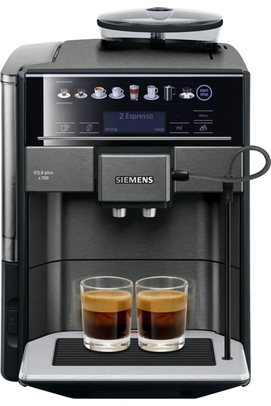 Siemens Sıemens Eq6 Plus S700 Yeni Seri Tam Otomatik Espresso Makinesi Termos ve Kahve Çekirdeği Hediyeli - 2