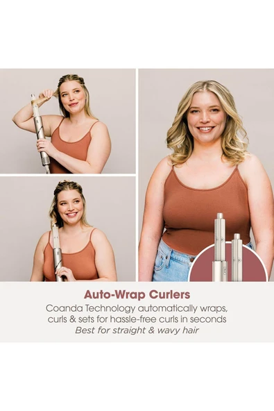 Shark FlexStyle 5-in-1 Air Styler & Hair Dryer with Storage Case - Stone HD440SLME - 6