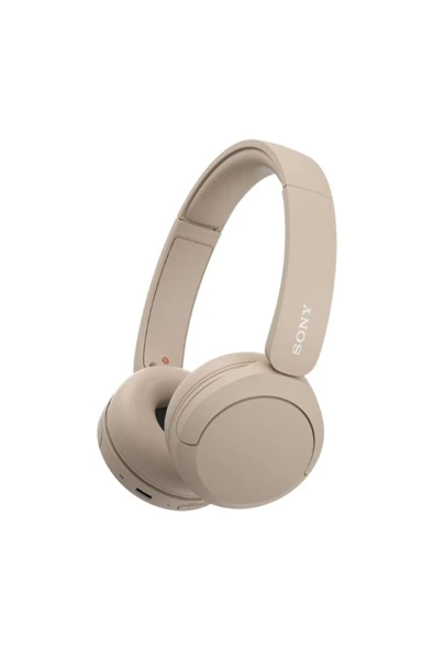 Sony WH-CH520 Kablosuz Kulaklıklar | 50 Saat Pil Ömrü ve Hızlı Şarj | DSEE Teknolojisi | Bej - 5