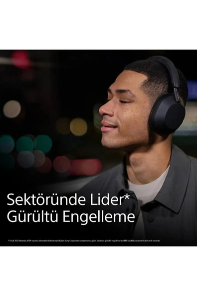 Sony Wh-1000xm5 Tamamen Kablosuz Gürültü Engelleme Özellikli Kulak Üstü Kulaklık Siyah - 4