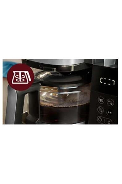 Philips Her fincanda taze kahve aroması. All-In-1 Brew Öğütücülü Filtre Kahve Makinesi - 8