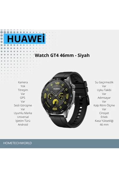 Huawei Hw55020bgs Gt4 Akıllı Saat 46mm