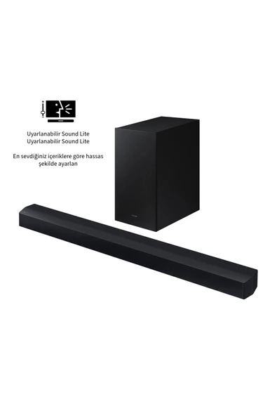 Samsung Soundbar Bluetooth Bağlantılı Uyarlanabilir Sound Lite Ve Oyun Modu 220W Güç - 3