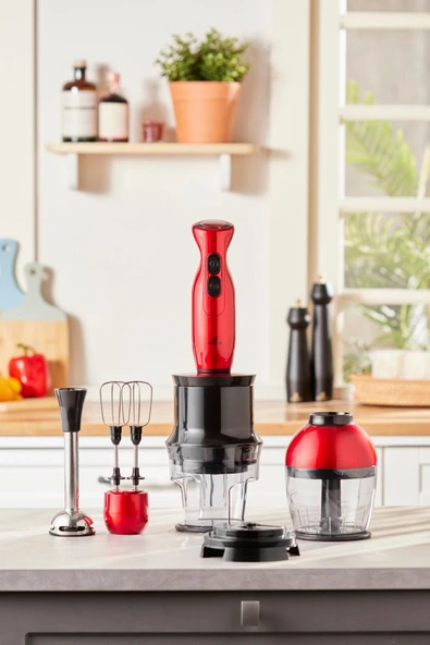 Karaca Pro Spiral Mutfak Robotu Red Gold 1500 W - 3