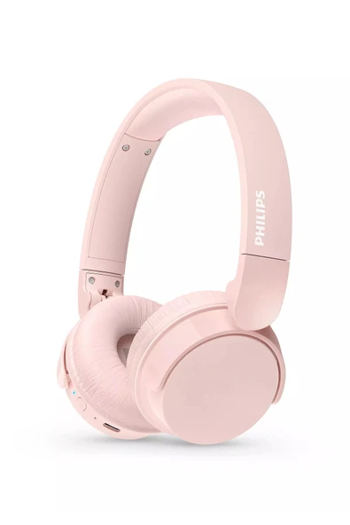 Philips Tah4209 Kablosuz Kulak Üstü Kulaklık Dinamik Bas, Bluetooth, Net Arama, 55 Saat Kullanım -pembe