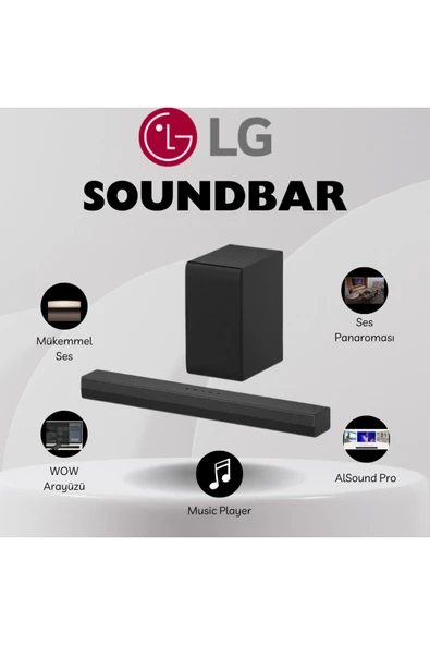 LG Soundbar ,300W,2.1 Kanal,Bluetooth,HDMI