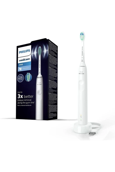 Philips HX3671/13 Şarjlı Diş Fırçası, 14 Gün Pil Ömrü