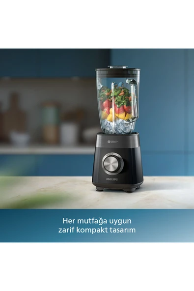 Philips 5000 Serisi Blender 1200W, ProBlend Plus Teknolojisi, 2 Lt Kapasiteli Cam Hazne, HR3030/00 - 6