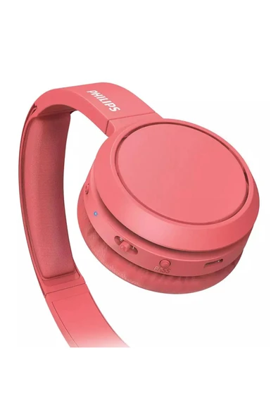 Philips TAH4205 MİKROFONLU BLUETOOTH KULAK ÜSTÜ KULAKLIK - KIRMIZI - 6