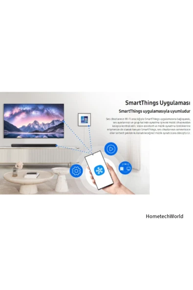 Samsung 2024 yılı Gerçek 5.1.2 Kanallı ses Q-Symphony Soundbar - 4