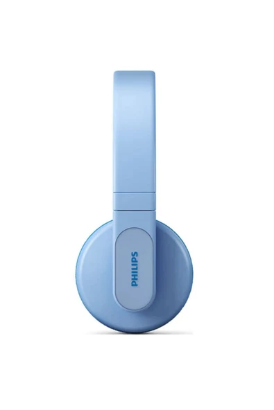 Philips Kablosuz Kulak Üstü Bluetooth Mikrofonlu Çocuk Kulaklığı Mavi - 5